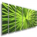 Metal Wall Art Modern Contemporary Abstract Sculpture Painting Home Decor Green   160903842819